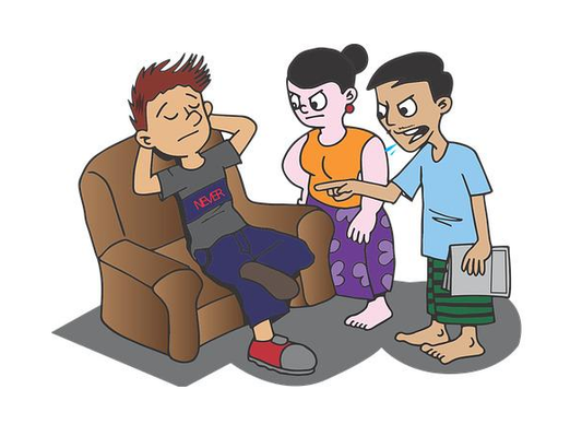 Idioms related to human shoulder