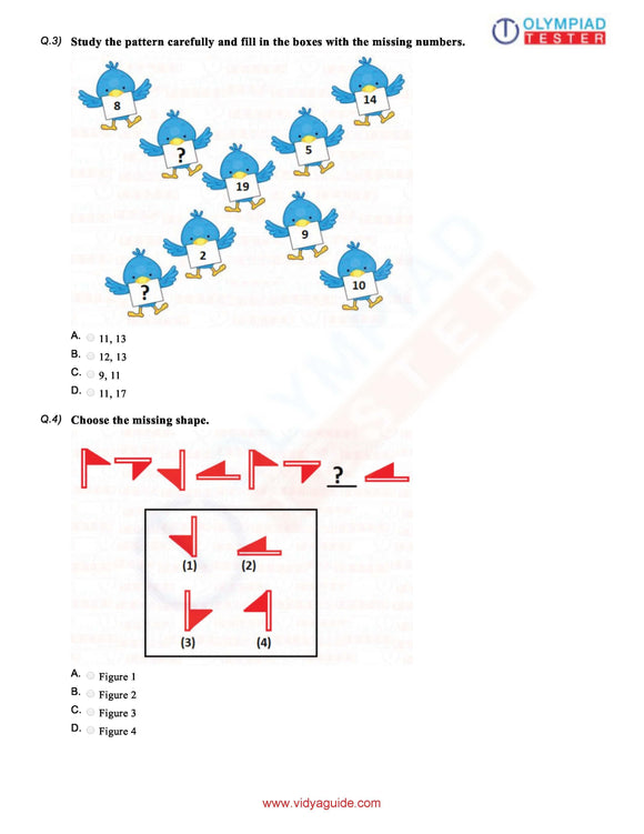Class 1 Mathematics HOTS - Subtraction - PDF Worksheet 01