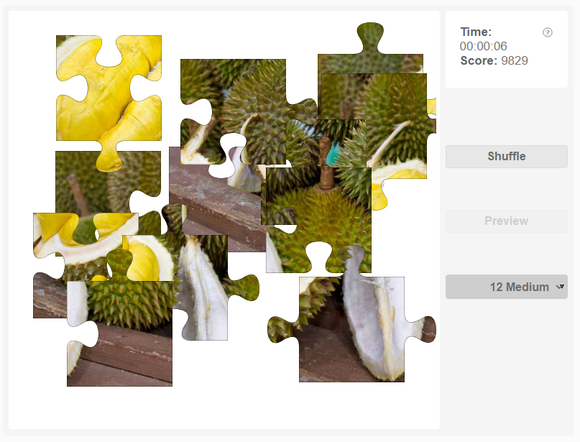 Online jigsaw puzzles - Plants - Fruits - Durian