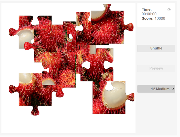 Online jigsaw puzzle - Rambutan