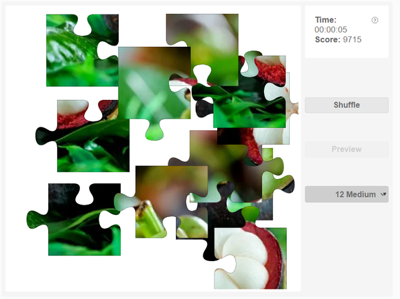 Online jigsaw puzzle - Mangosteen