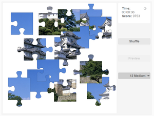 Puzzle  - Himeji castle