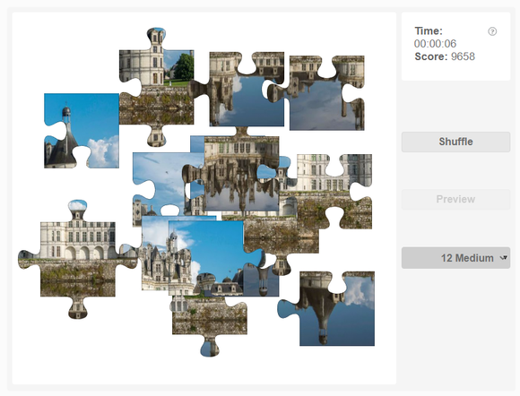 Online jigsaw puzzle - Château de Chambord