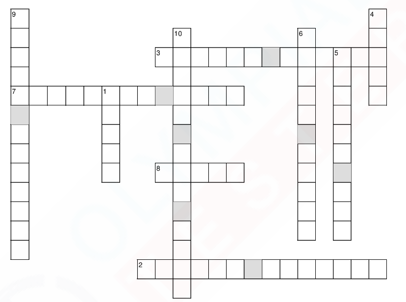 Grade 5 Science - Earth and universe - crossword puzzle #7 | Olympiad ...