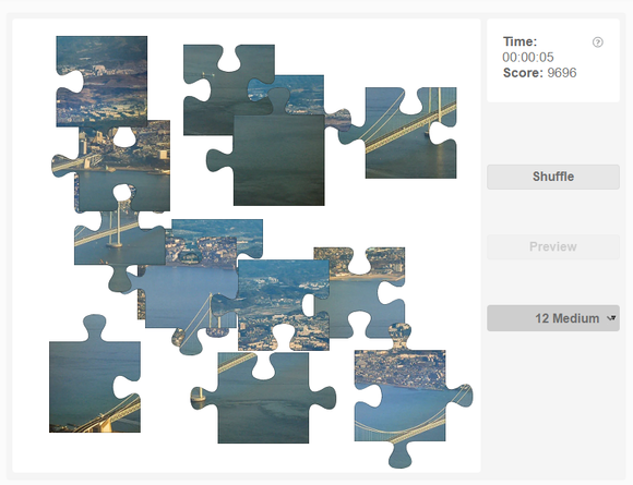 Online jigsaw puzzle - Akashi-kaikyo bridge