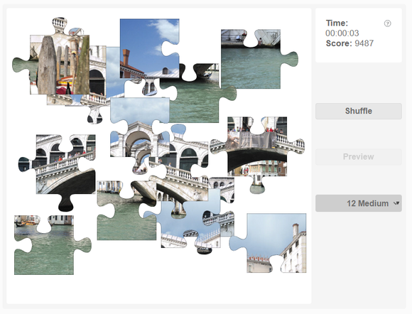 Online jigsaw puzzle - Rialto bridge