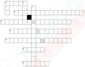 Science crossword - Work, force and energy - Puzzle #3