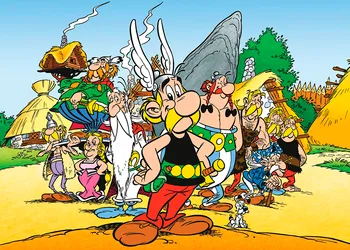 Online hangman game - Asterix characters