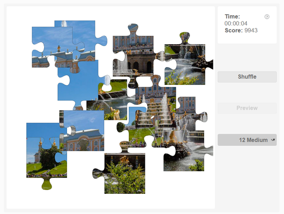Online jigsaw puzzle - Samson fountain peterhof