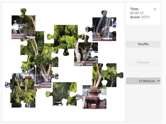 Online jigsaw puzzle - Archibald fountain