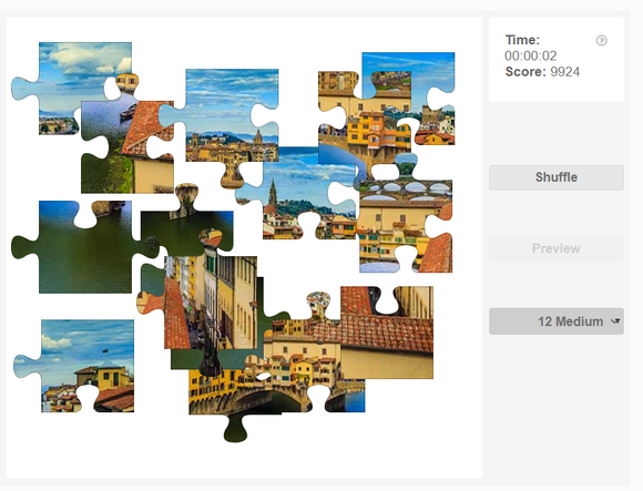 Online jigsaw puzzle - Ponte Vecchio