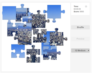 Tokyo Skytree - Online jigsaw puzzle