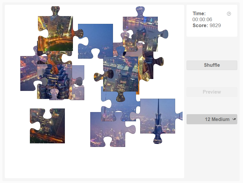 Jin mao tower - Online jigsaw puzzle