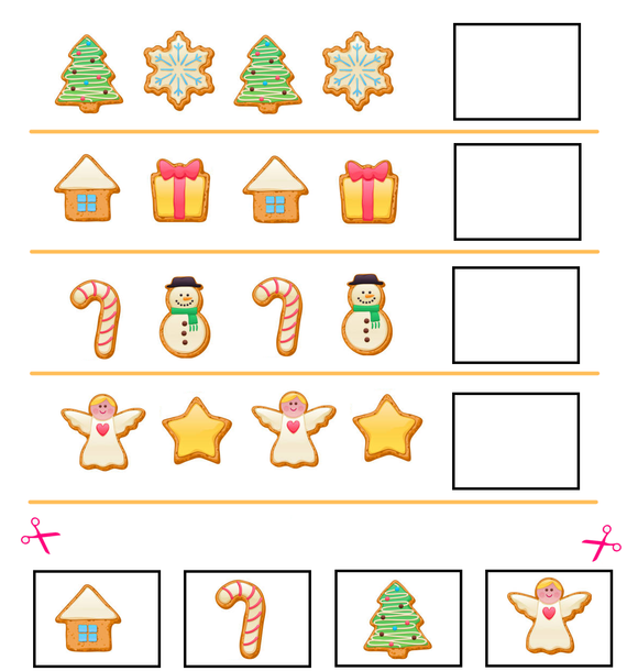 Download and print this free kindergarten worksheet on Christmas.