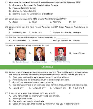 GK Olympiad Class 6 - Sample question paper 04
