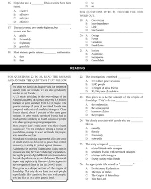 English Olympiad Class 9 - Sample question paper 07