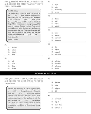English Olympiad Class 9 - Sample question paper 17