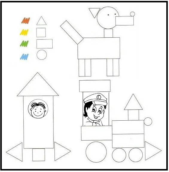 Download and print this kindergarten math worksheet in PDF format.