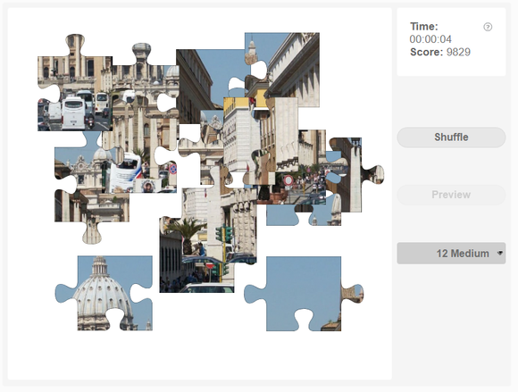 Online jigsaw puzzle - St. Peter’s Basilica - Rome, Italy