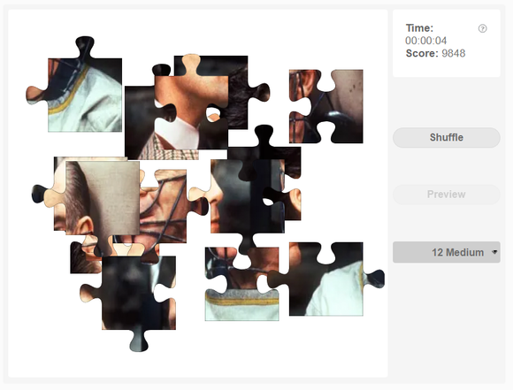 Online Jigsaw puzzle - Anthony Hopkins