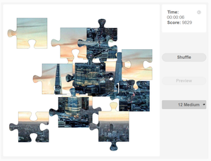 The Shard - Online jigsaw puzzle