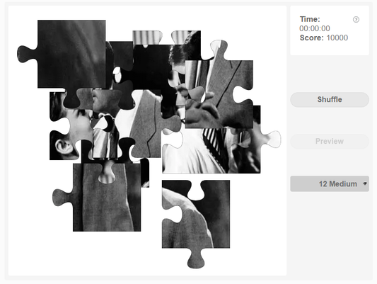 Jigsaw puzzles - Gregory peck movies