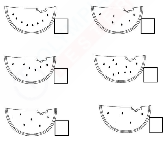 This is a counting kindergarten math worksheet.