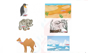 Kindergarten Science worksheets - Animal homes