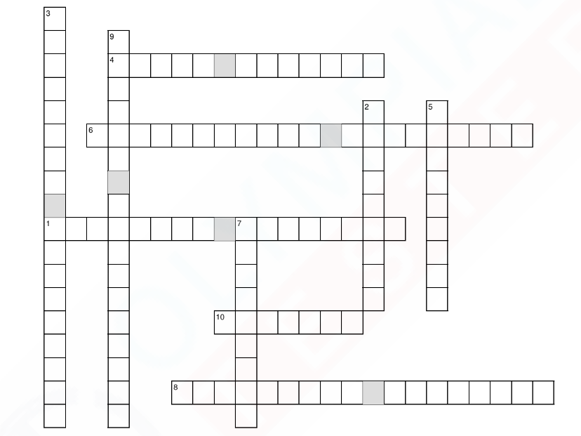 5 Science crossword puzzles for grade 6 Motion Olympiad tester 5 Science crossword puzzles for grade 6 Motion Olympiad tester
