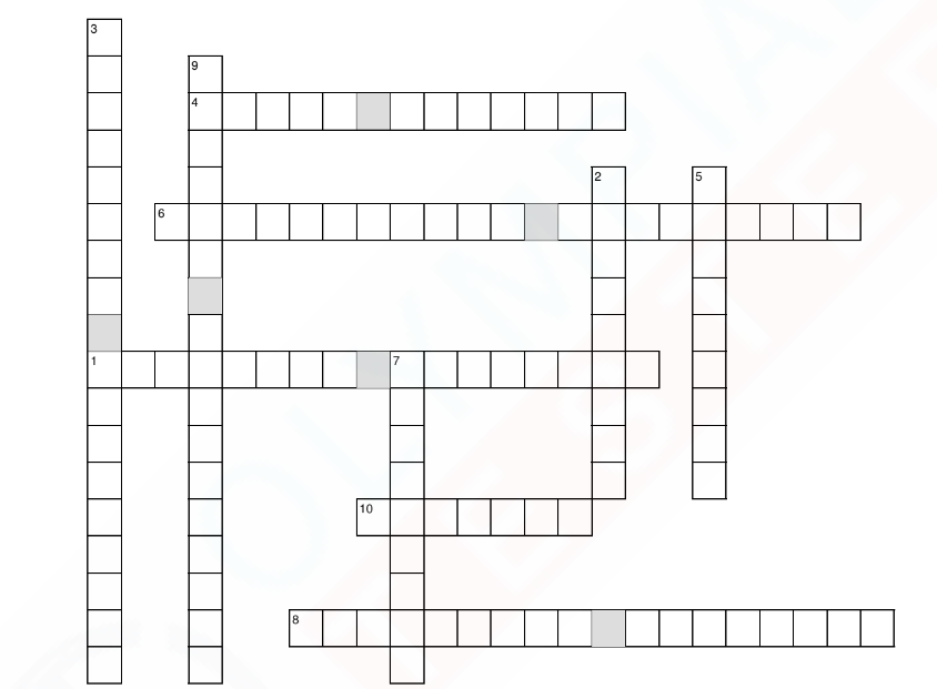 Crossword - Fun with magnets #1