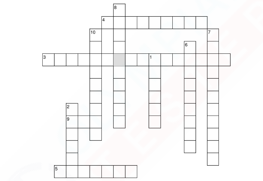 Science crossword for grade 8 Crop production Olympiad tester