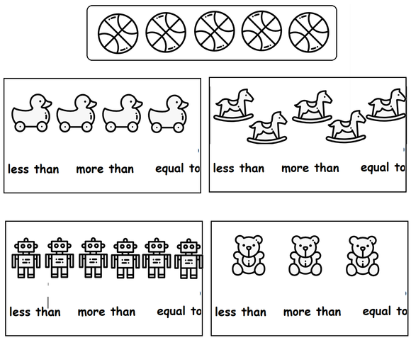 Download our kindergarten math worksheets in PDf format.