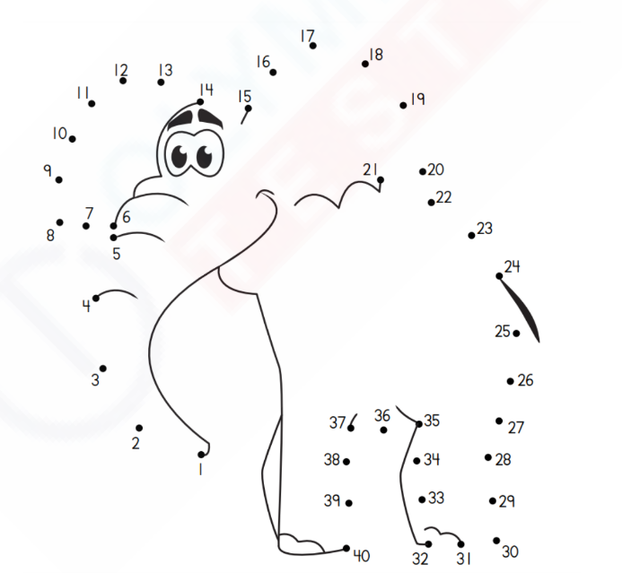 kindergarten-connect-the-dots-worksheets-olympiad-tester for Free Printable Dot To Dot Worksheets 1 50 Kindergarten connect the dots worksheets | Olympiad tester for Free Printable Dot To Dot Worksheets 1 50