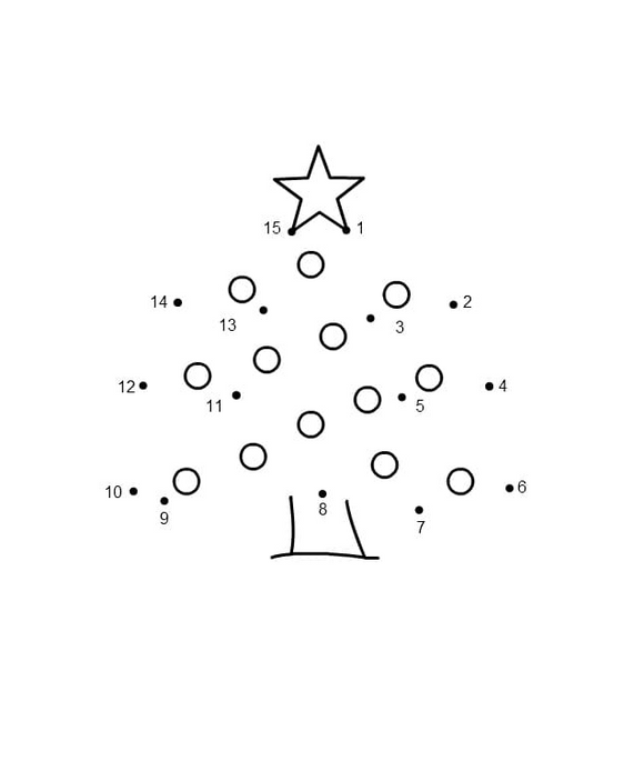 This is a free Christmas Worksheet for kindergarten and preschool students.