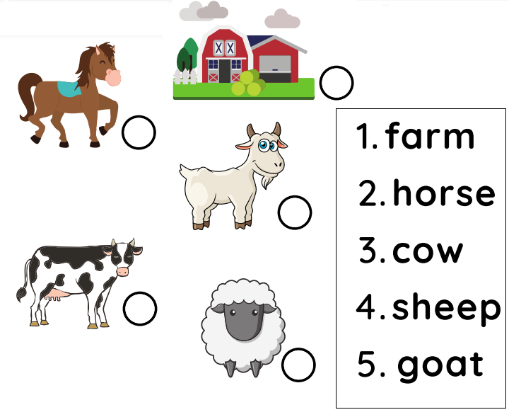 Free Kindergarten Worksheets - Animals 03 | Olympiad tester