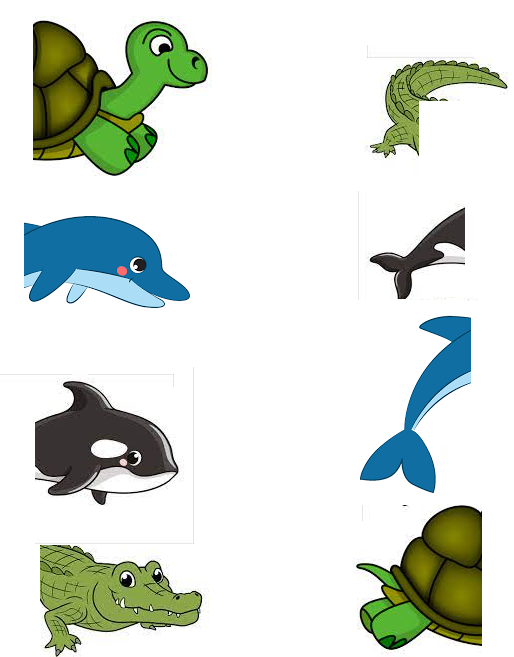 Free kindergarten worksheet on animals can be dowloaded in PDF form.