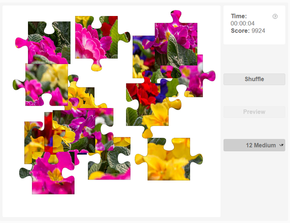 Online jigsaw puzzles - Flowers - Primrose