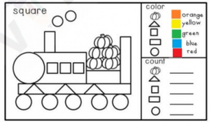 PRINTABLE KINDERGARTEN PDF WORKSHEET - UKG #26