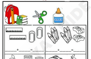 PRINTABLE KINDERGARTEN PDF WORKSHEET - UKG #27