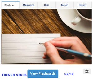 Learn 500 common french verbs - Part 02