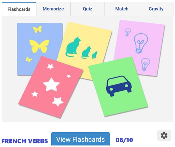 Learn 500 common french verbs - Part 06