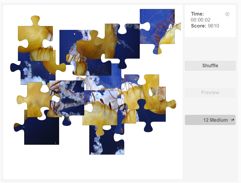 Online Jigsaw Puzzle «Fish»