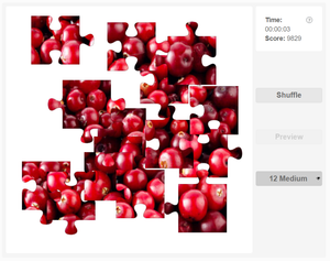 Puzzle - Cranberries