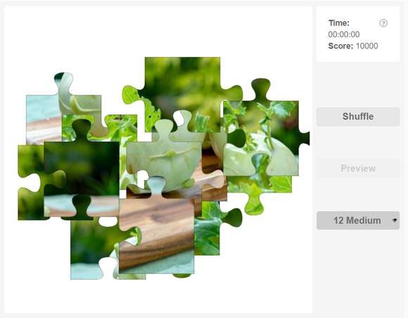Online jigsaw puzzle - Vegetable - Kohlrabi