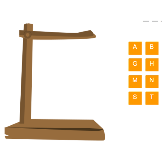 Online hangman game - Disney movies