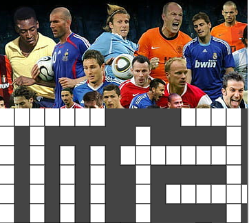 Online crossword on legends of soccer