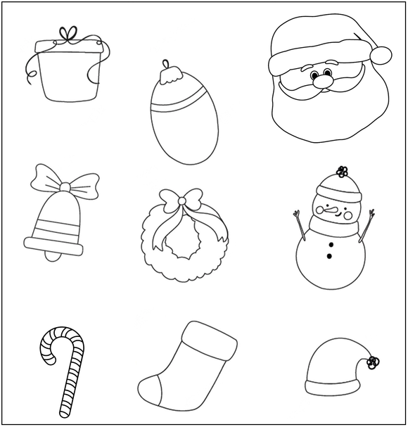 Download this free christmas worksheet for kindergarten in PDF form with a click.