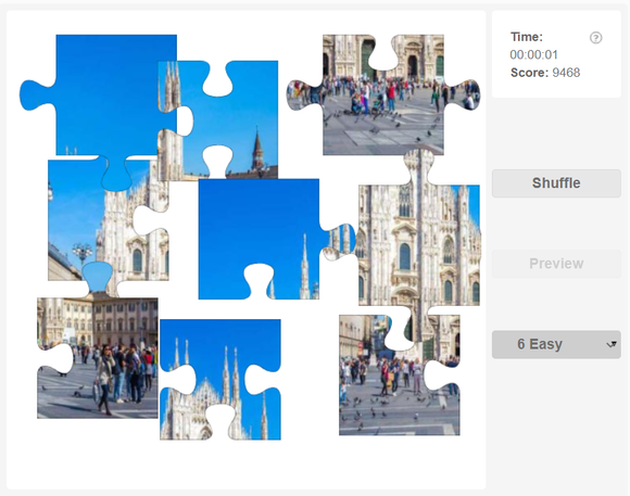 Online jigsaw puzzle - Duomo Di Milano