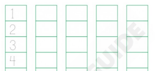 LKG Free printable practice worksheet 10