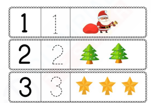 Free Kindergarten Worksheets - Christmas 17